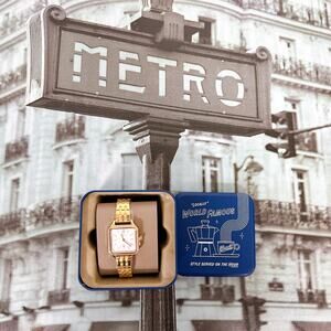 Fossil BQ3979 Colleen Three-Hand Gold-Tone Stainless Steel Watch